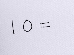 10 equals